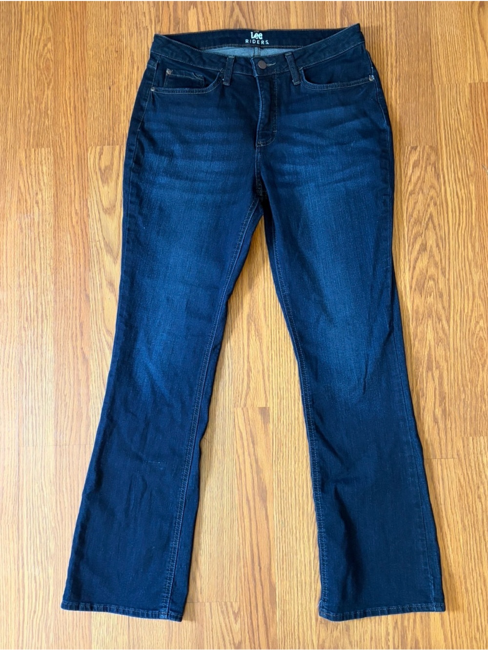 Lee Riders Women's Dark Blue Stretch Bootcut Jeans